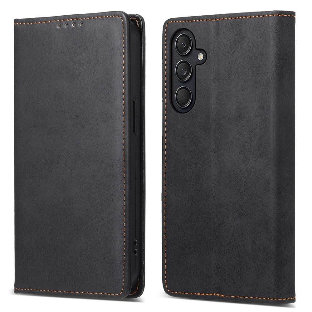 DF-05 For Samsung Galaxy M55 5G / C55 5G / F55 5G Case RFID Blocking Magnetic Closure Leather Phone Cover