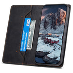 DF-05 For Samsung Galaxy M55 5G / C55 5G / F55 5G Case RFID Blocking Magnetic Closure Leather Phone Cover