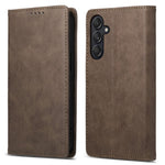 DF-05 For Samsung Galaxy M55 5G / C55 5G / F55 5G Case RFID Blocking Magnetic Closure Leather Phone Cover