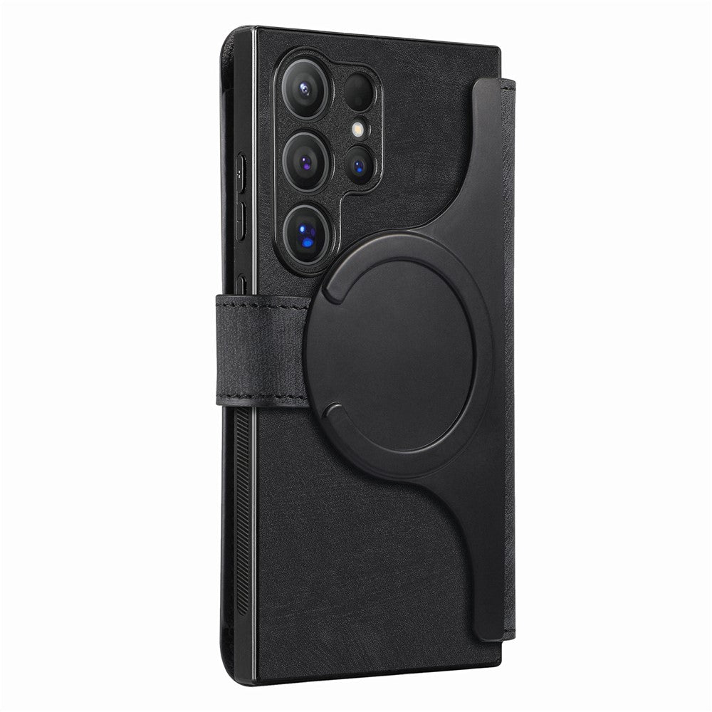 Til Samsung Galaxy S24 Ultra Magnetisk Cover CASENEO Aftagelig Læder Telefon Pung Cover