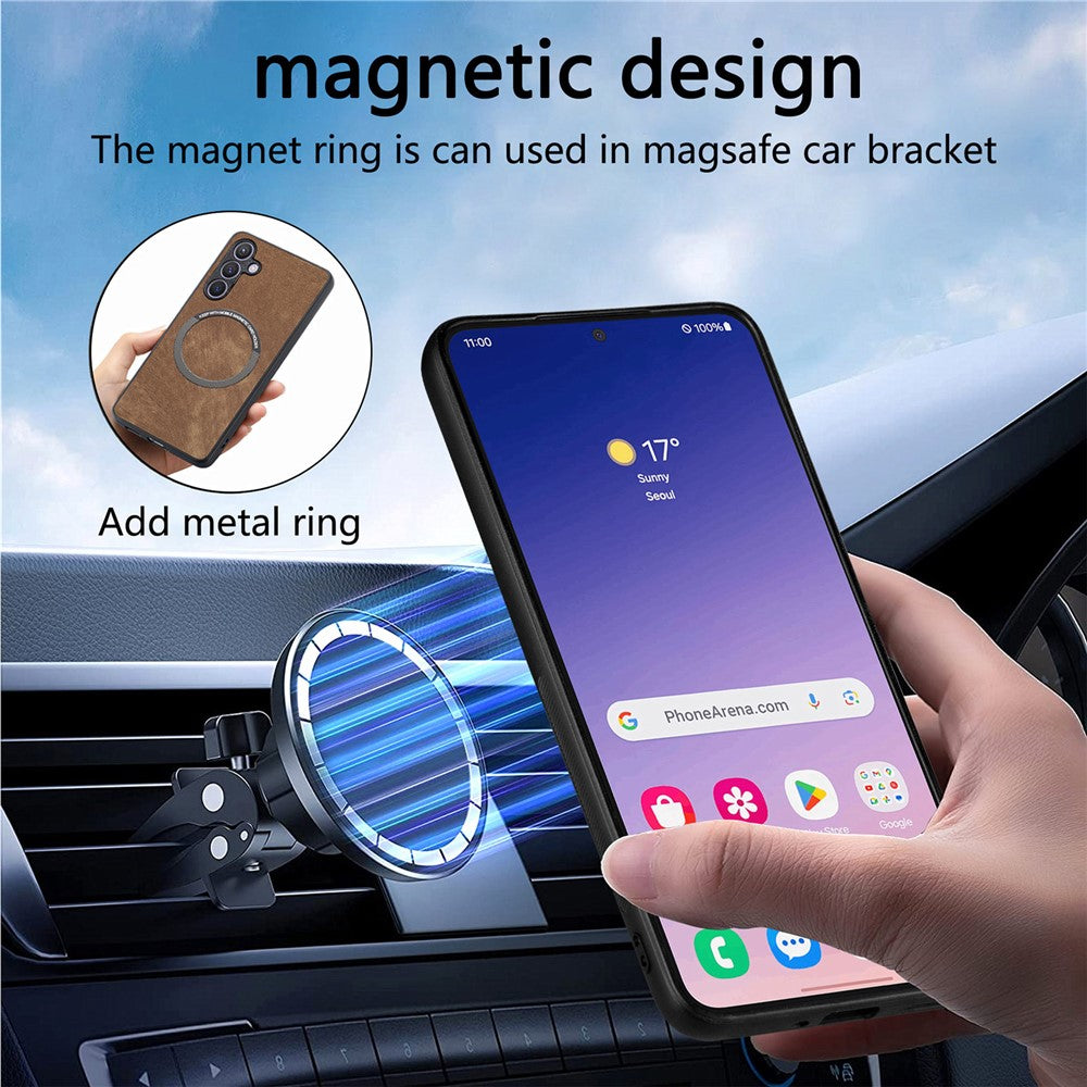 For Samsung Galaxy S24 Magnetic Case CASENEO Detachable Leather Phone Wallet Cover