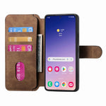 For Samsung Galaxy S24 Magnetic Case CASENEO Detachable Leather Phone Wallet Cover