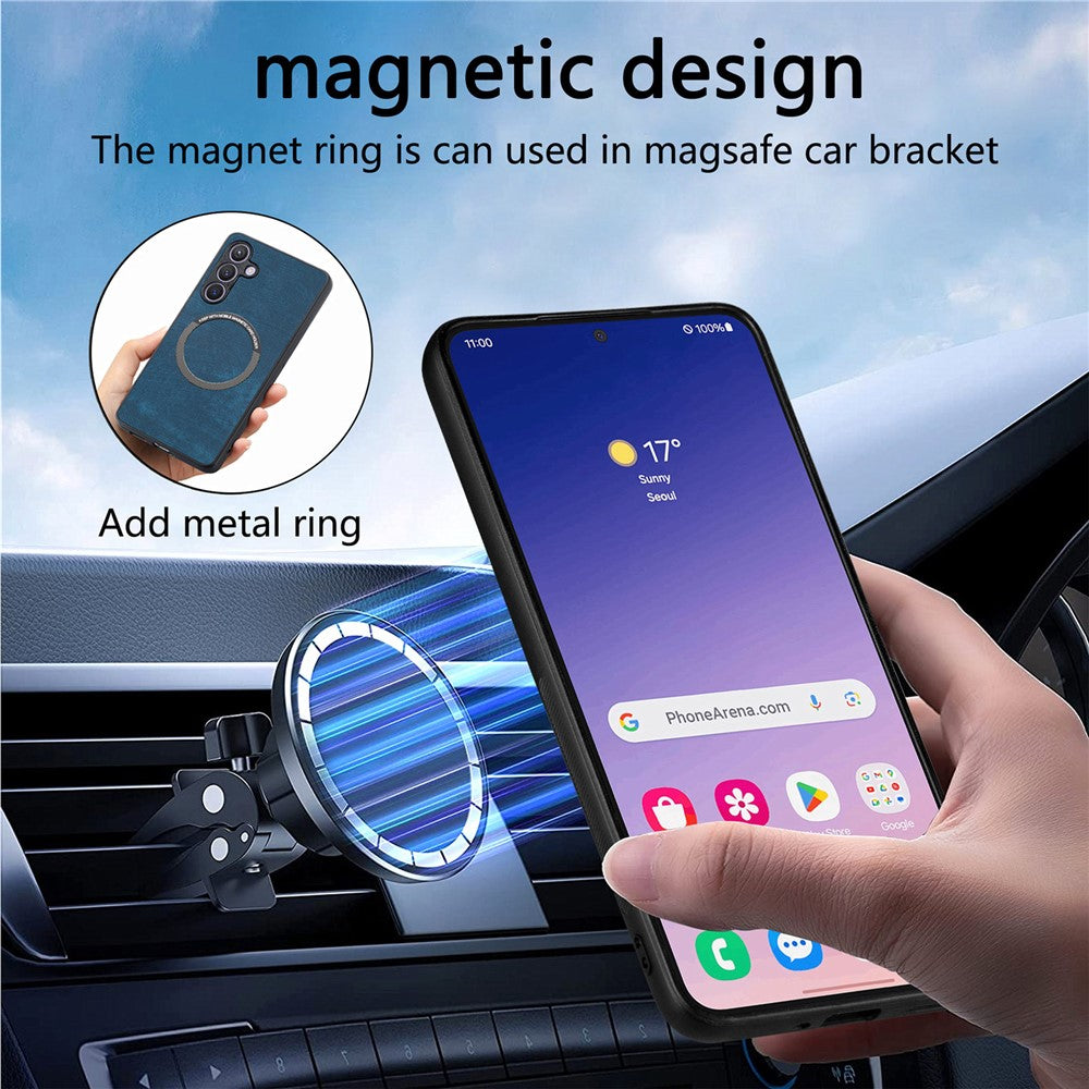 For Samsung Galaxy S24+ Magnetic Case CASENEO Detachable Leather Phone Wallet Cover