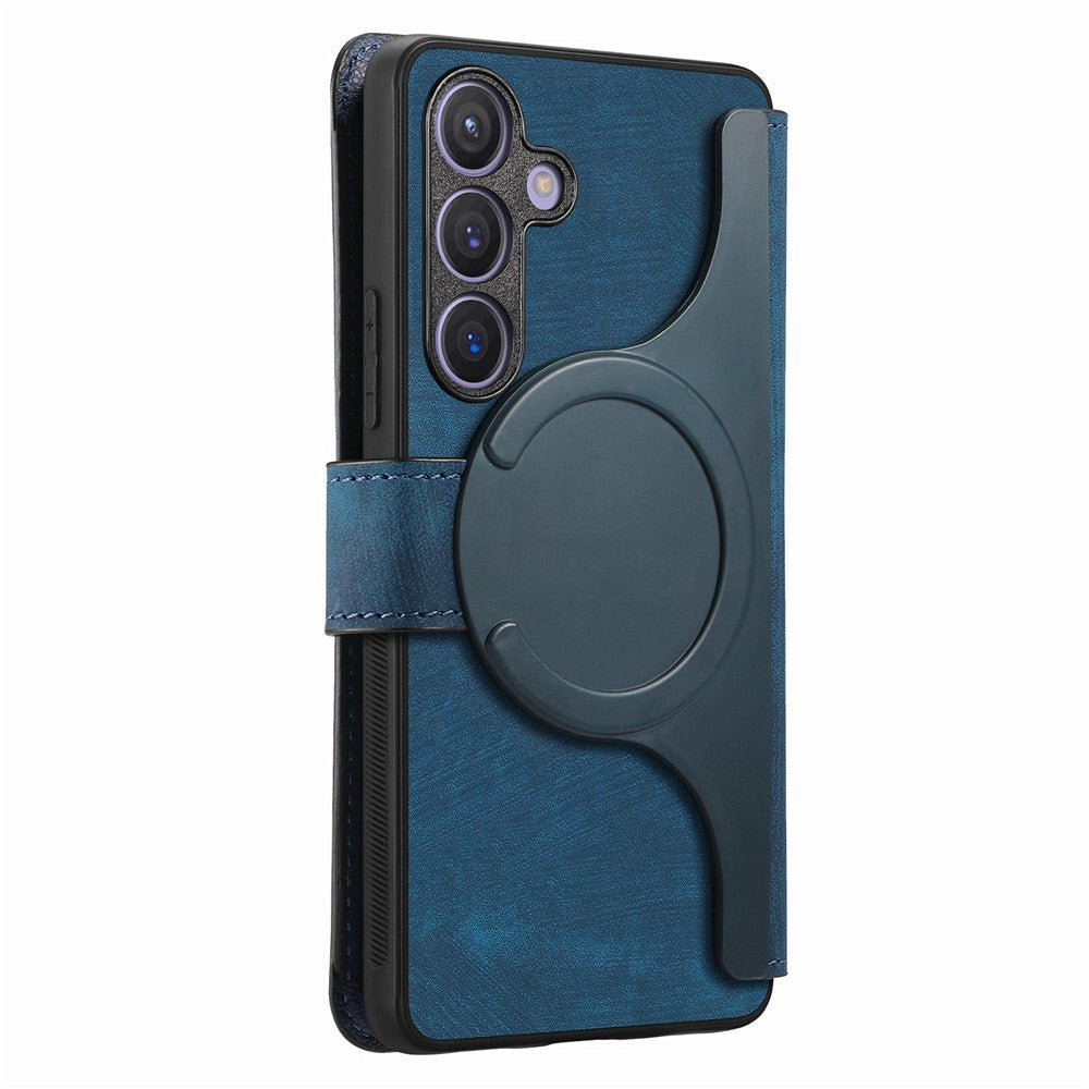 For Samsung Galaxy S24+ Magnetic Case CASENEO Detachable Leather Phone Wallet Cover