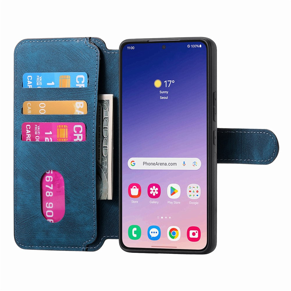 For Samsung Galaxy S24+ Magnetic Case CASENEO Detachable Leather Phone Wallet Cover