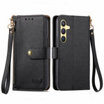 For Samsung Galaxy S24 Wallet Case RFID Blocking Leather Phone Cover