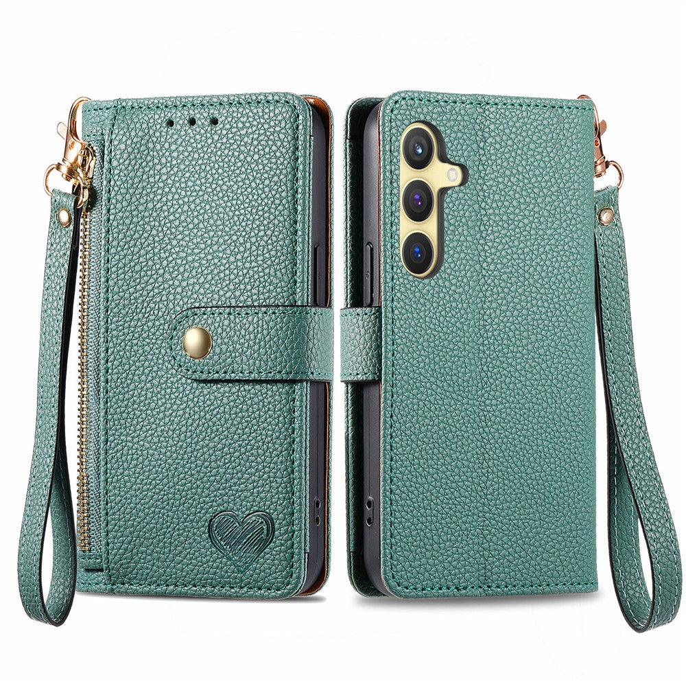 For Samsung Galaxy S24 Wallet Case RFID Blocking Leather Phone Cover
