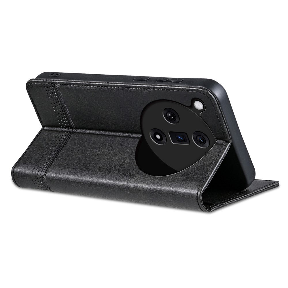 AZNS For Oppo Find X7 5G Leather Wallet Cover Mobile Phone Case