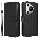 For Huawei Pura 70   Phone Case Diamond Texture Leather Stand Wallet Cover