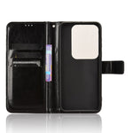 For Huawei Pura 70 Pro / 70 Pro+ / 70 Ultra Leather Case Crazy Horse Texture Wallet Phone Cover