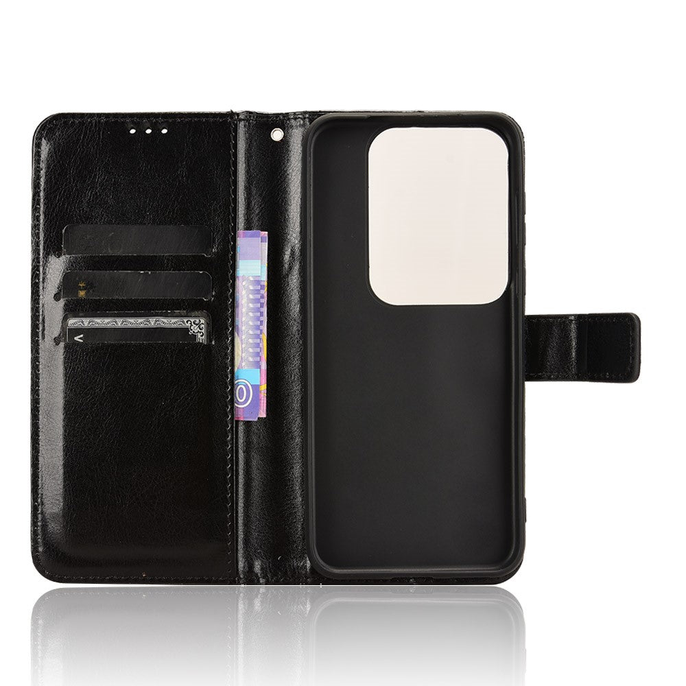 For Huawei Pura 70 Pro / 70 Pro+ / 70 Ultra Leather Case Crazy Horse Texture Wallet Phone Cover
