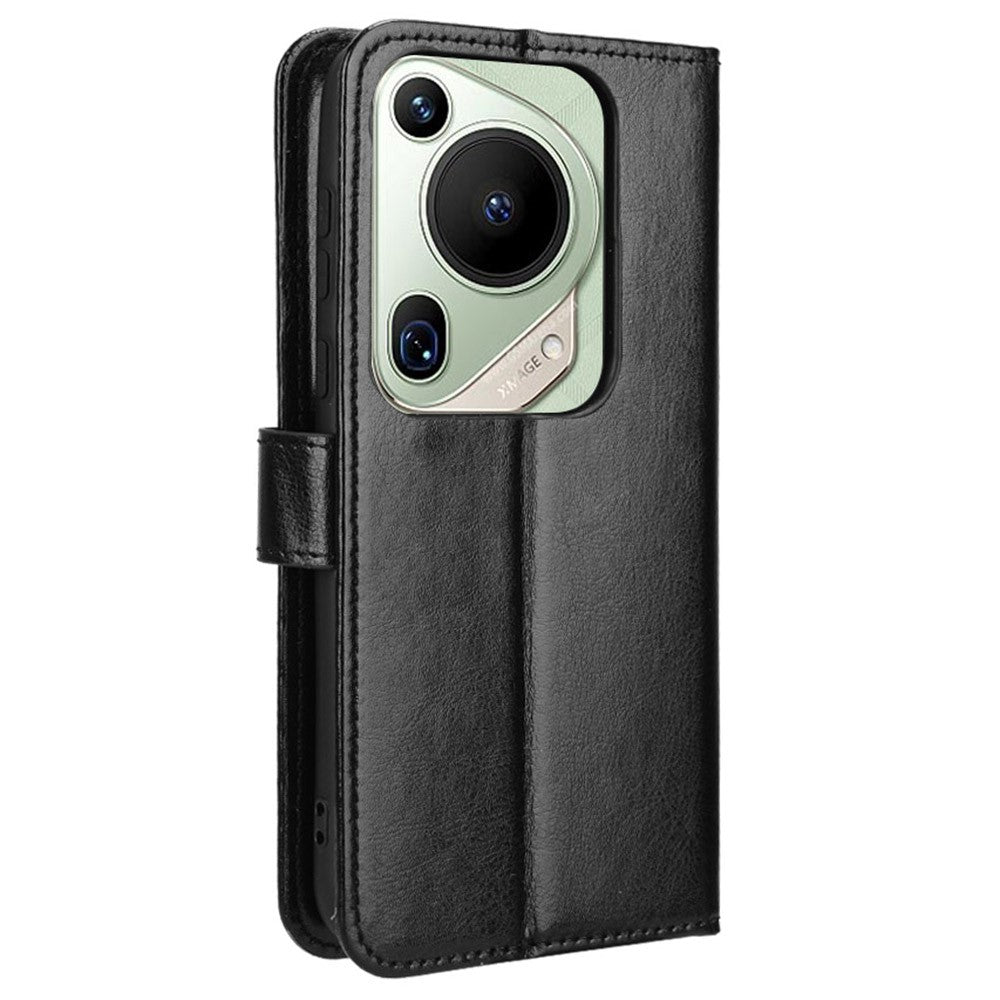For Huawei Pura 70 Pro / 70 Pro+ / 70 Ultra Leather Case Crazy Horse Texture Wallet Phone Cover