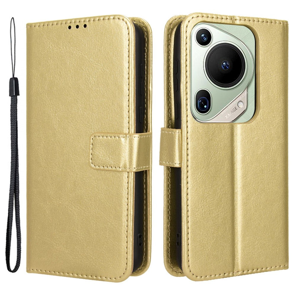 For Huawei Pura 70 Pro / 70 Pro+ / 70 Ultra Leather Case Crazy Horse Texture Wallet Phone Cover