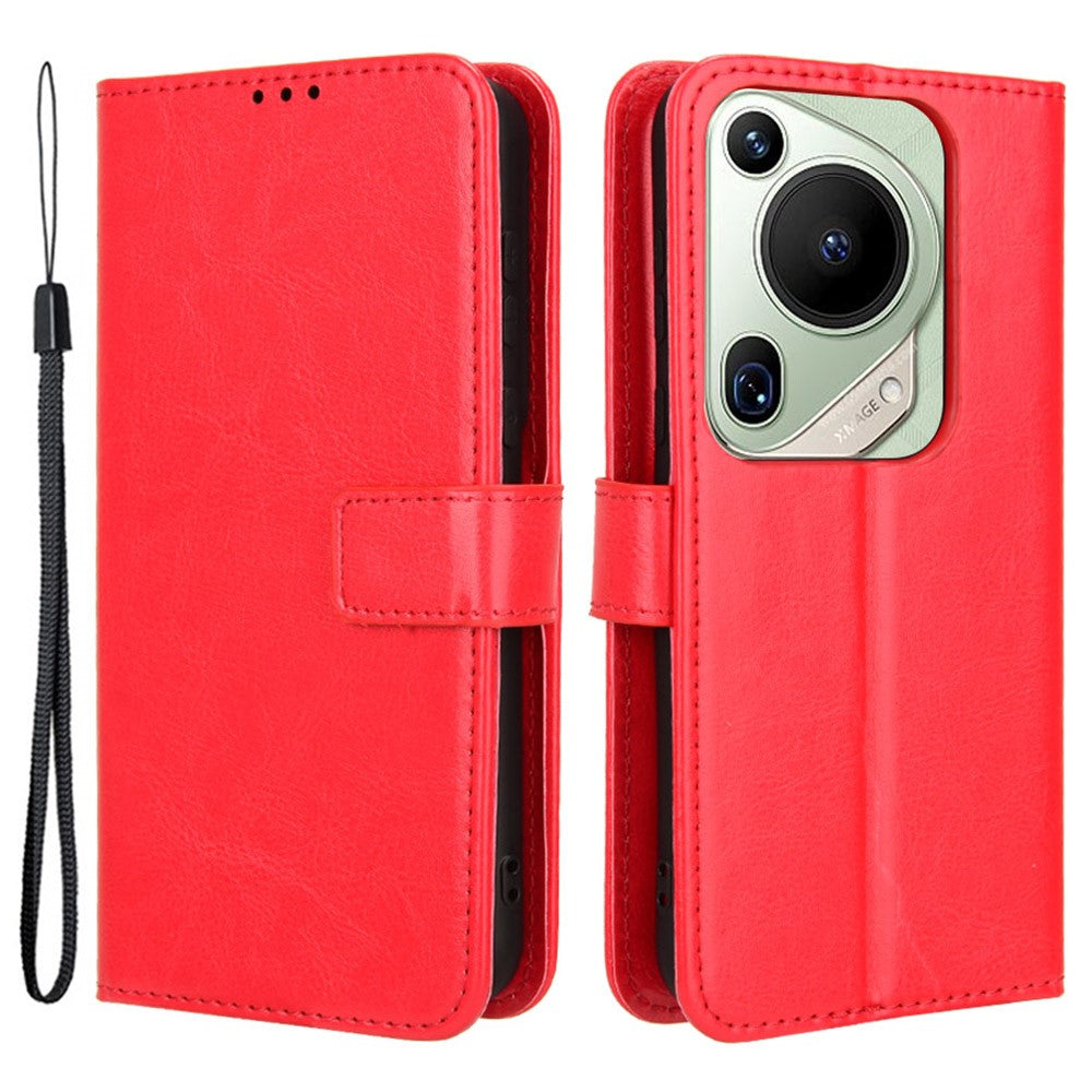 For Huawei Pura 70 Pro / 70 Pro+ / 70 Ultra Leather Case Crazy Horse Texture Wallet Phone Cover