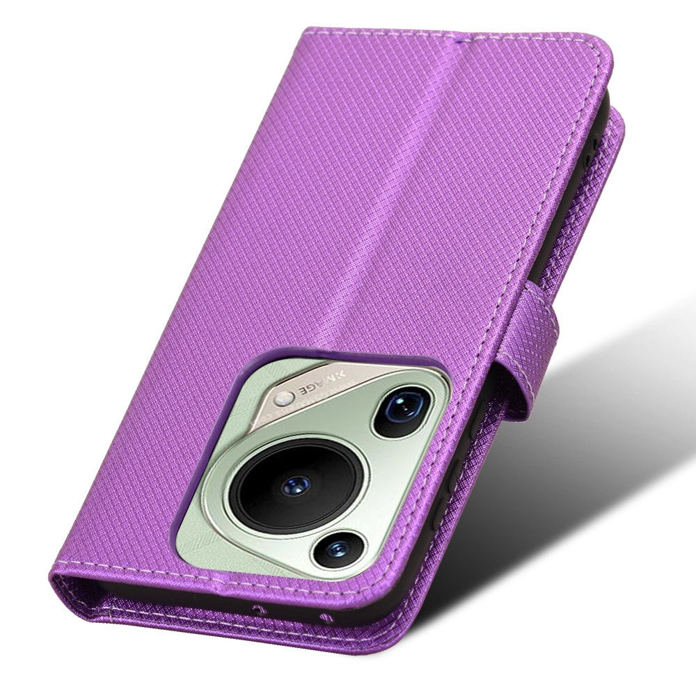 For Huawei Pura 70 Pro / 70 Pro+ / 70 Ultra Case Diamond Texture Phone Leather Cover