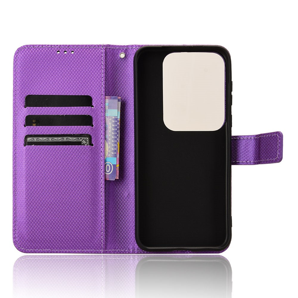For Huawei Pura 70 Pro / 70 Pro+ / 70 Ultra Case Diamond Texture Phone Leather Cover