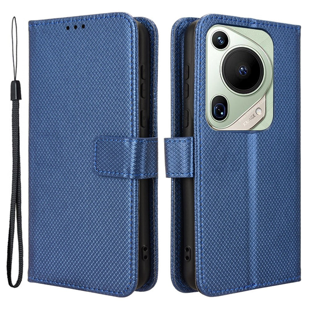 For Huawei Pura 70 Pro / 70 Pro+ / 70 Ultra Case Diamond Texture Phone Leather Cover