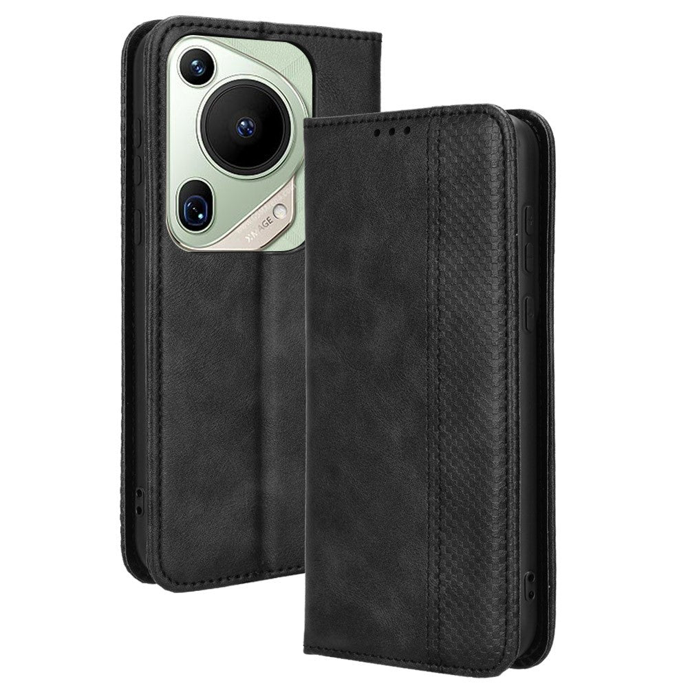 For Huawei Pura 70 Pro / 70 Pro+ / 70 Ultra Case Retro PU Leather Wallet Protective Phone Cover