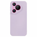 For Huawei Pura 70 Pro / 70 Pro+ Case Fiber Lining Soft TPU Solid Color Phone Cover