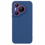 For Huawei Pura 70 Pro / 70 Pro+ Case Fiber Lining Soft TPU Solid Color Phone Cover