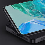 Træstruktureret PU-læder+PC+TPU-mobilcover til Samsung Galaxy M55 5G / C55 5G / F55 5G