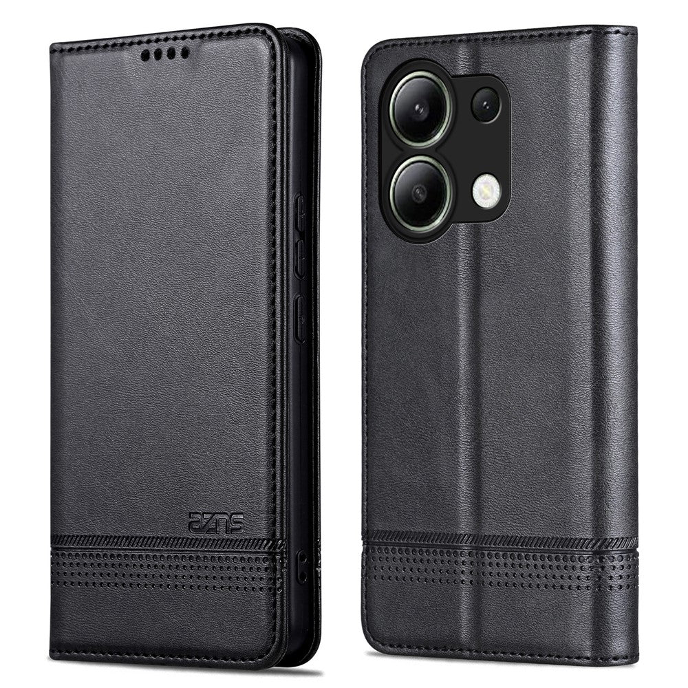 AZNS For Xiaomi Redmi Note 13 4G Wallet Case Leather Phone Cover   Supplier