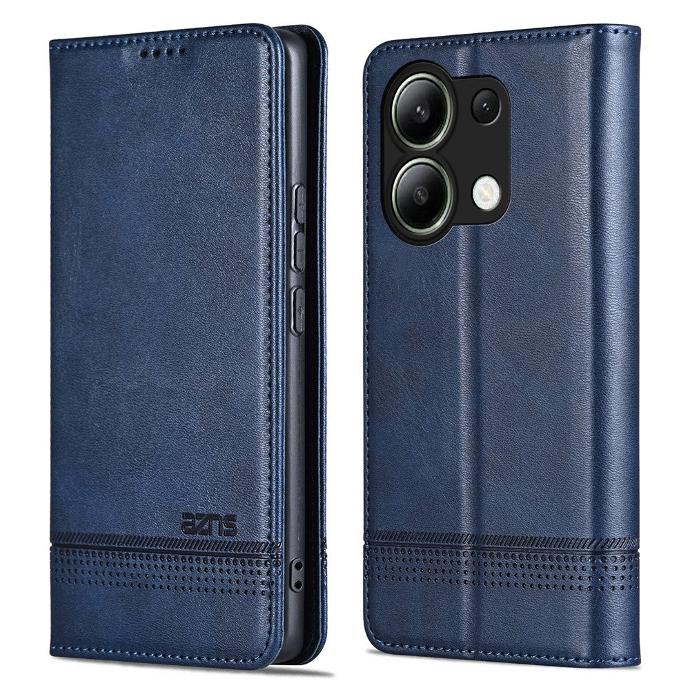 AZNS For Xiaomi Redmi Note 13 4G Wallet Case Leather Phone Cover   Supplier