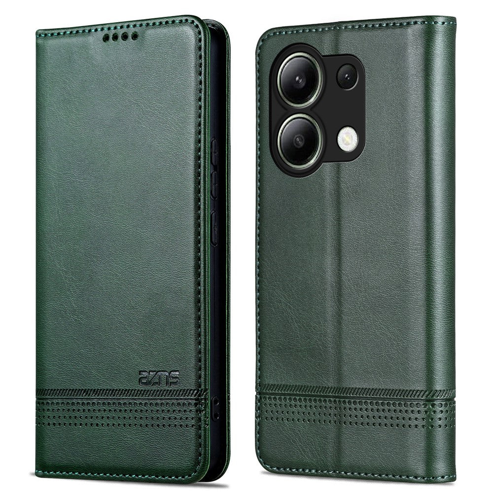 AZNS For Xiaomi Redmi Note 13 4G Wallet Case Leather Phone Cover   Supplier