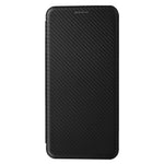 Til Asus Zenfone 11 Ultra 5G Læder Cover Kulfiber Tekstur Stand Magnetisk Telefon Cover