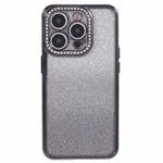For iPhone 12 Pro TPU Case Rhinestones Decor Gradient Phone Case