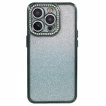 For iPhone 12 Pro TPU Case Rhinestones Decor Gradient Phone Case