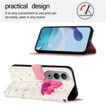 For OnePlus Nord CE4 5G Leather Case Pattern Printing Wallet Stand Mobile Cover with Strap