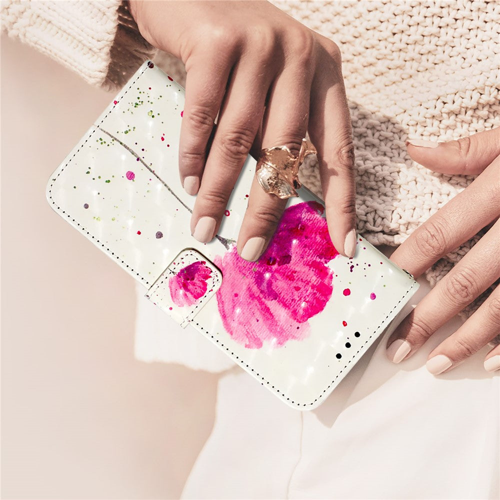 For OnePlus Nord CE4 5G Leather Case Pattern Printing Wallet Stand Mobile Cover with Strap