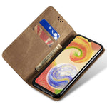 For Samsung Galaxy M55 5G / C55 5G / F55 5G Leather Case Stand Cover Mobile Accessories   Supplier