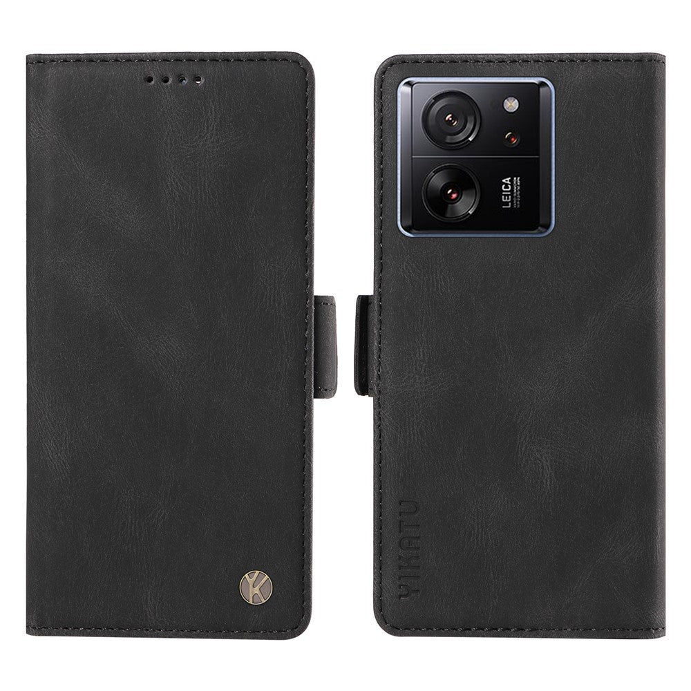 YIKATU YK-005 lædercover til Xiaomi 13T / 13T Pro / Redmi K60 Ultra, flipcover med stander, pungcover