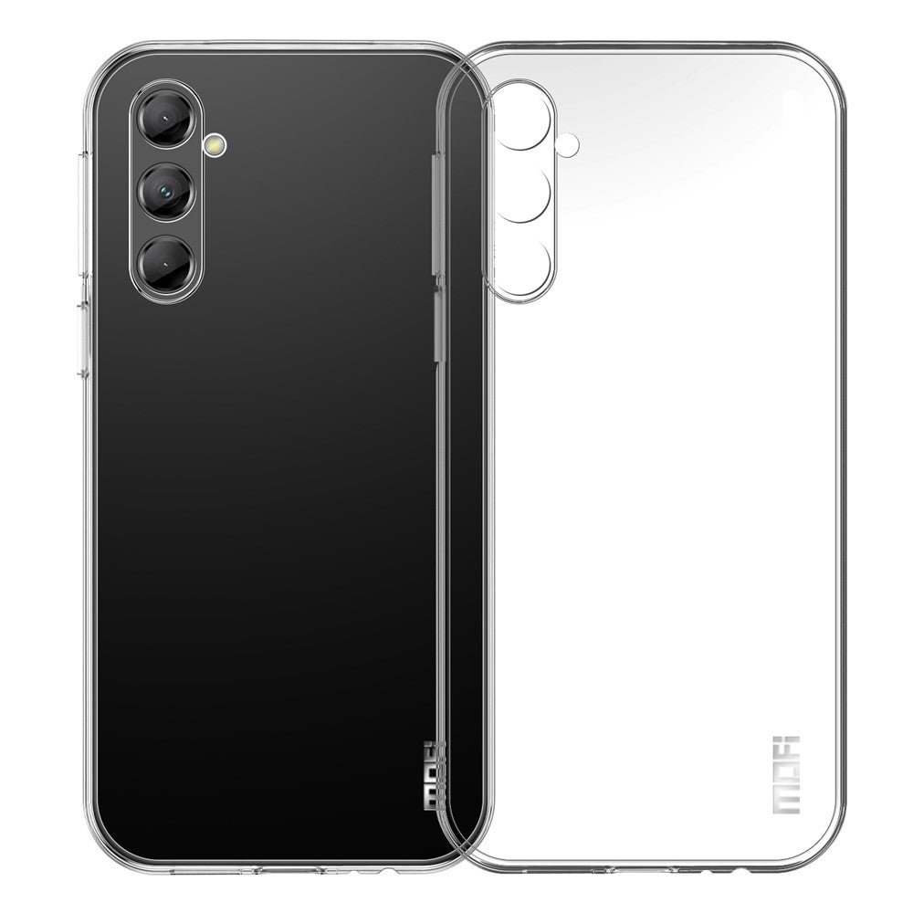 MOFI til Samsung Galaxy M55 5G / C55 5G / F55 5G etui ridsefast blødt TPU telefoncover med høj gennemsigtighed