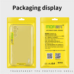 MOFI til Samsung Galaxy M55 5G / C55 5G / F55 5G etui ridsefast blødt TPU telefoncover med høj gennemsigtighed