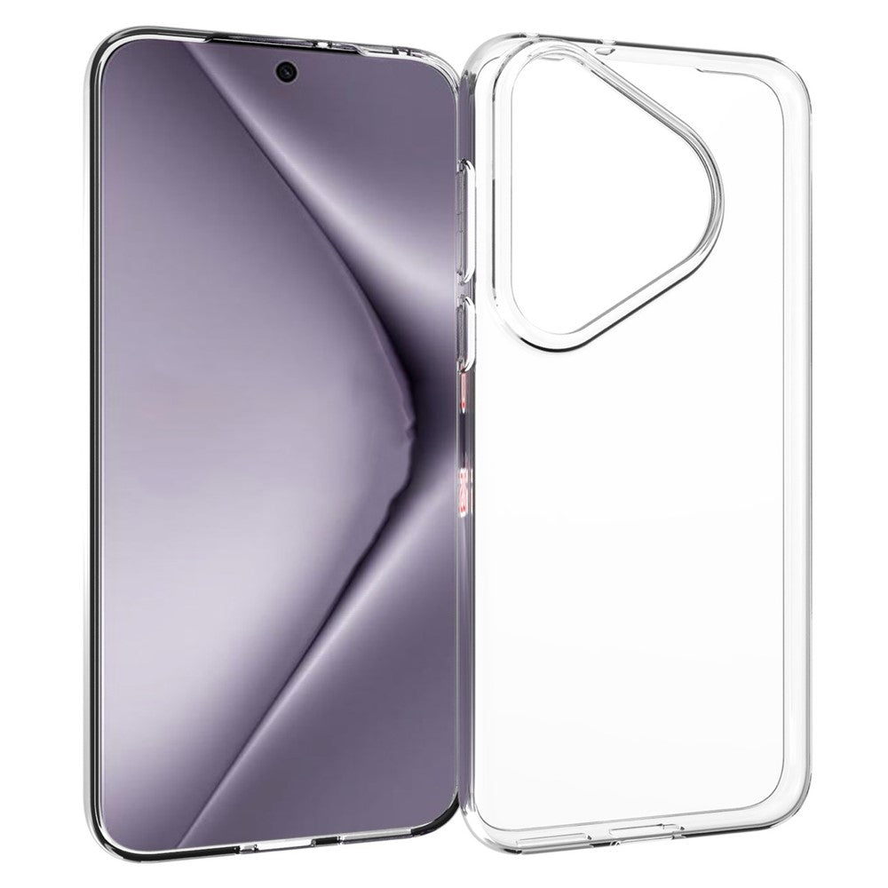 For Huawei Pura 70 Pro / Pura 70 Pro+ Case Ultra Slim Clear TPU Phone Shell with Big Lens Hole