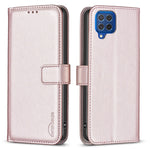 BINFEN COLOR BF17 For Samsung Galaxy M62 / F62 Case Flip Design PU Leather Full Protection Phone Cover