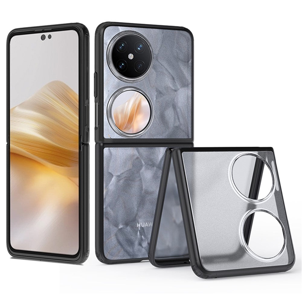 Huawei Pocket 2 stötsäkert mobilskal TPU + PC hybridskal