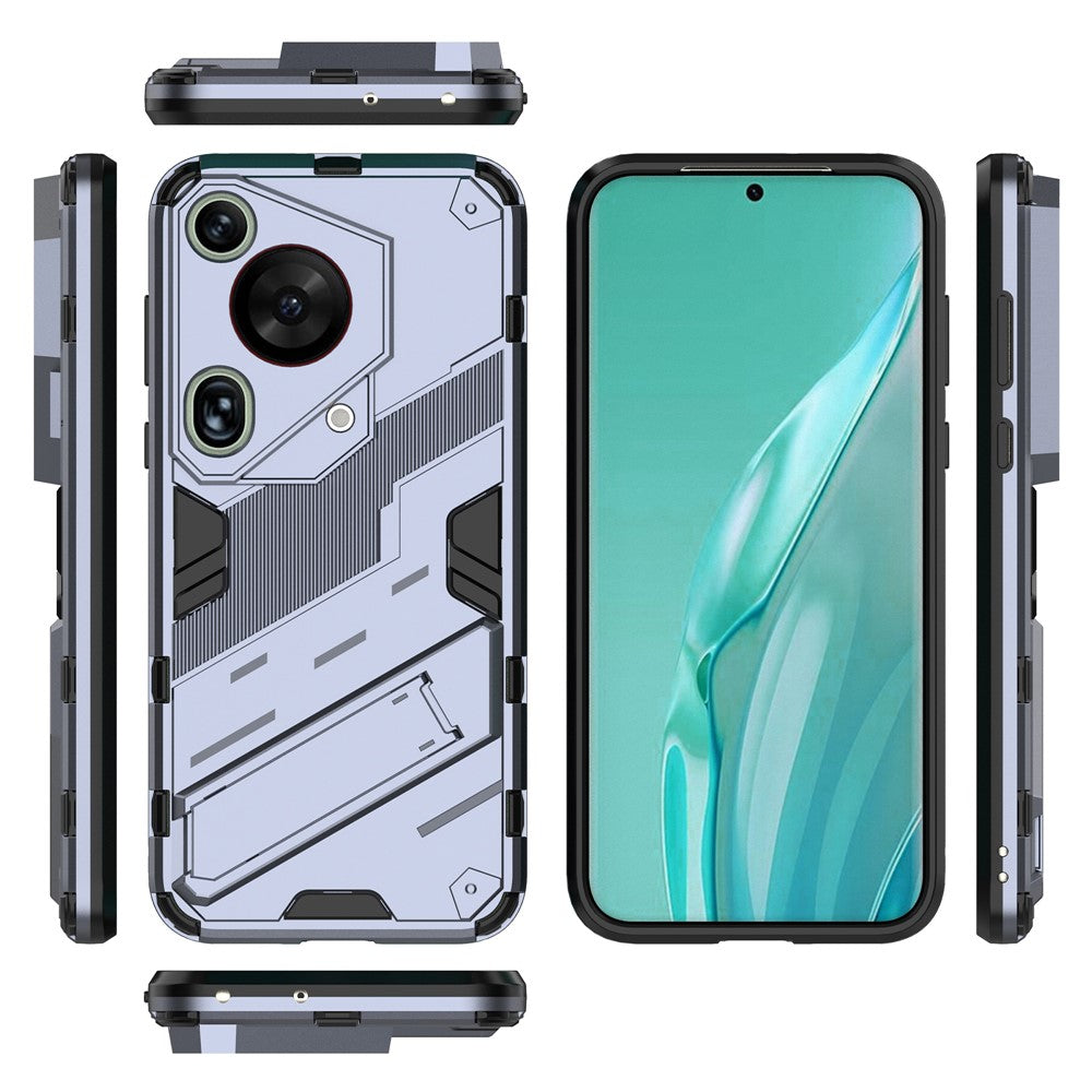 For Huawei Pura 70 Ultra Protective Case Kickstand PC+TPU Phone Cover