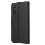Samsung Galaxy A15 4G-cover i PU-læder med stander og 3 kortlommer.