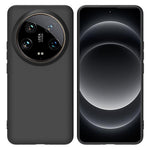 For Xiaomi 14 Ultra Case Black Slim Design Matte Soft TPU Protective Phone Cover
