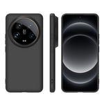 For Xiaomi 14 Ultra Case Black Slim Design Matte Soft TPU Protective Phone Cover