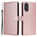For Oppo A18 4G Mobile Phone Case   PU Leather Stand Flip Phone Cover