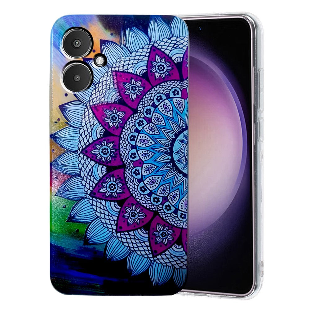 For Xiaomi Redmi 13C 4G / Poco C65 4G TPU Case Pattern Printing Phone Cover