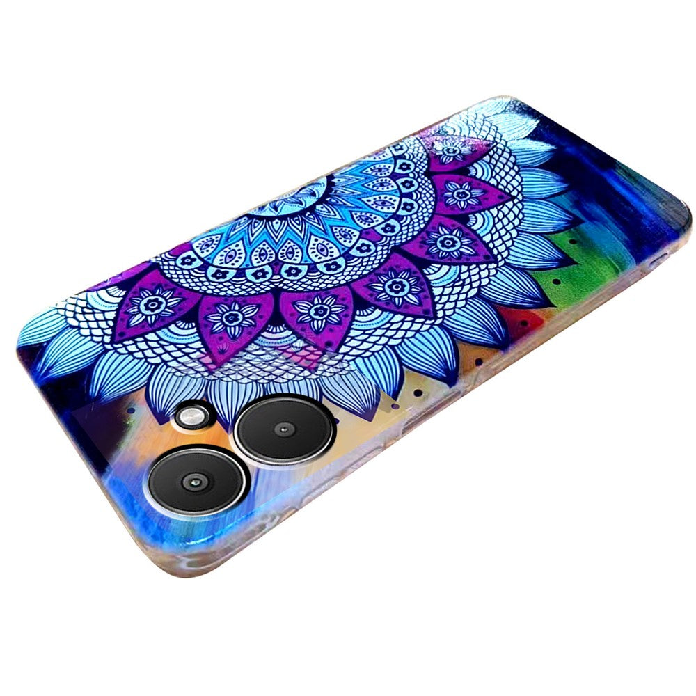 For Xiaomi Redmi 13C 4G / Poco C65 4G TPU Case Pattern Printing Phone Cover