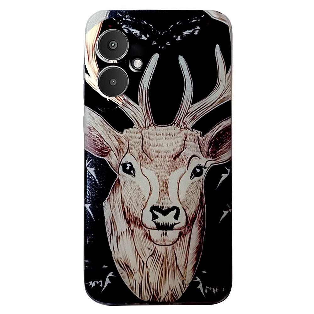 For Xiaomi Redmi 13C 4G / Poco C65 4G TPU Case Pattern Printing Phone Cover