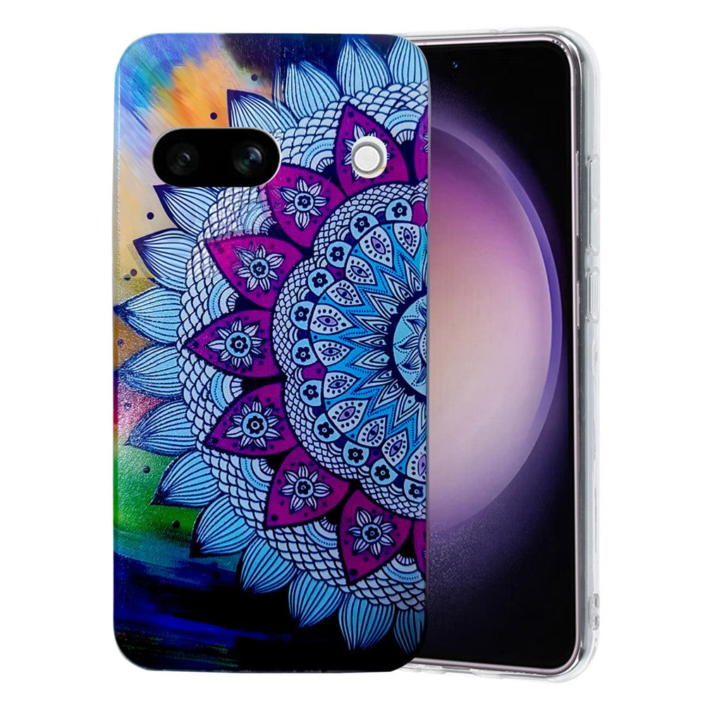 For Google Pixel 8a   Case Pattern Printing Soft TPU Phone Cover