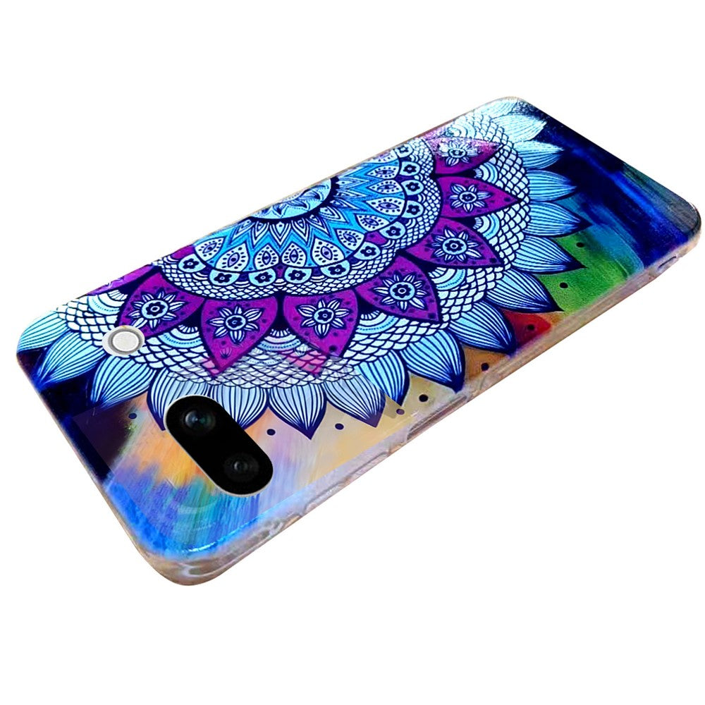 For Google Pixel 8a   Case Pattern Printing Soft TPU Phone Cover